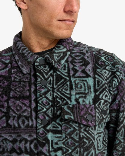 billabong, Furnace Flannel - Chemise en polaire Furnace pour Homme, MULTI (mul) Furnace Flannel - Furnace Fleece Top With Mechanical Stretch for Men  EBYFT00145