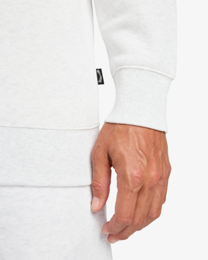 billabong, Arch Cr - Crew Sweatshirt for Men, OATMEAL HEATHER (oah) Arch Cr - Crew Sweatshirt for Men  EBYFT00146
