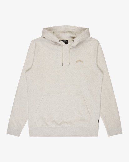 billabong, Arch Po - Sweat pour Homme, OATMEAL HEATHER (oah) Arch Po - Pullover Sweatshirt for Men  EBYFT00147