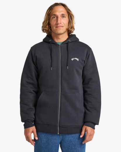 Arch Sherpa - Zip Hoodie for Men  EBYFT00149
