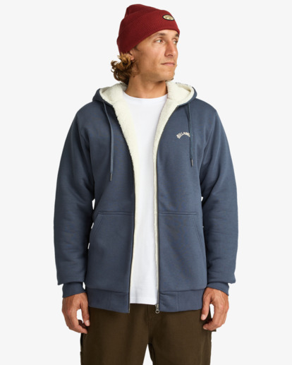 Arch Sherpa - Zip Hoodie for Men  EBYFT00149