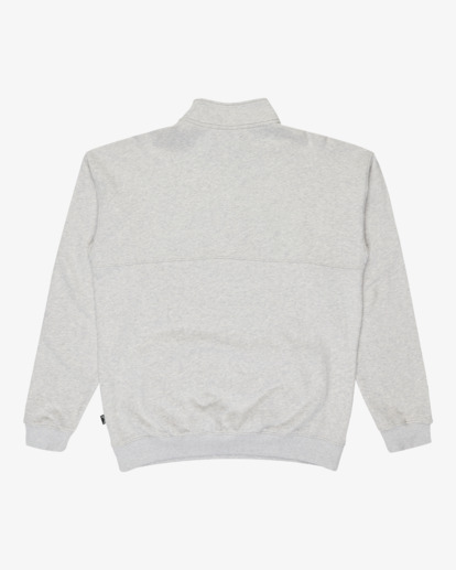 billabong, Core Lord Half Zip - Half Zip Sweatshirt for Men, LIGHT GREY HEATHER (lgh) Core Lord Half Zip - Half Zip Sweatshirt for Men  EBYFT00150
