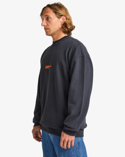 billabong, Core Lord Cr - Crew Neck Sweatshirt for Men, BLACK (blk) Core Lord Cr - Crew Neck Sweatshirt for Men  EBYFT00153