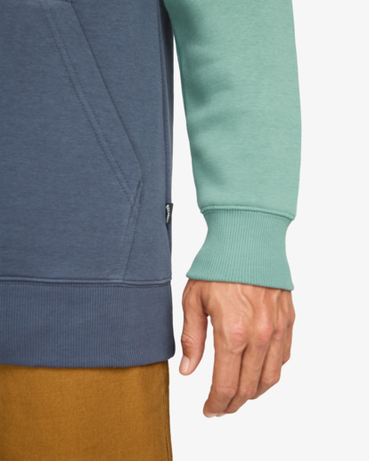 billabong, Arch Block Po - Hoodie for Men, OMBRE BLUE (krq0) Arch Block Po - Hoodie for Men  EBYFT00155