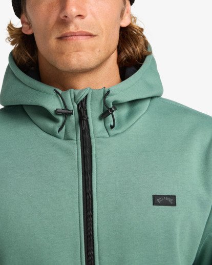 billabong, Shoreline - Zip Hood Sweatshirt for Men, SEA (blh0) Shoreline - Zip Hood Sweatshirt for Men  EBYFT00161