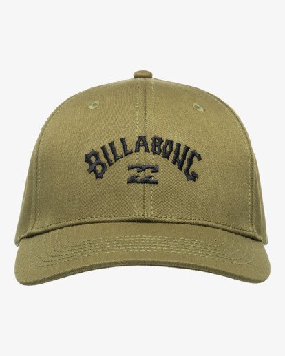 billabong, Arch - Snapback Cap for Men, MILITARY (mil) Arch - Snapback Cap for Men  EBYHA00128
