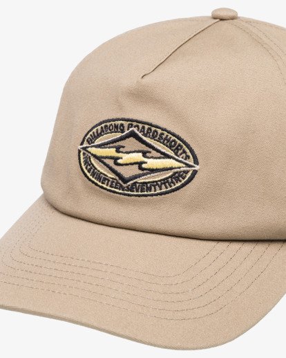 billabong, Origin - Casquette snapback pour Homme, GRAVEL (grv) Origin - Snapback Cap for Men  EBYHA00151