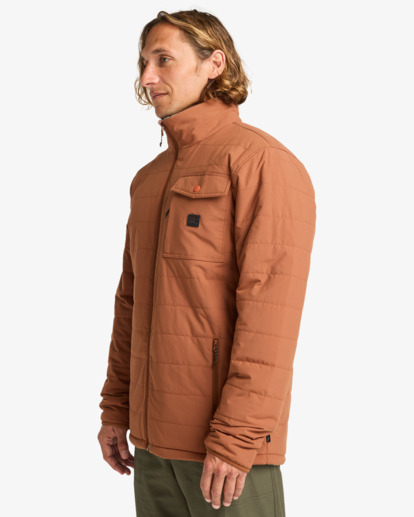 billabong, Unwind Revo 10K - Doudoune réversible pour Homme, RUST (crc0) Unwind Revo 10K - Reversible Puffer Jacket for Men  EBYJK00124