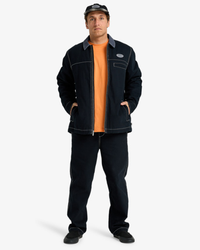 billabong, Jimmyt - Veste pour Homme, BLACK (blk) Jimmyt - Jacket for Men  EBYJK00132