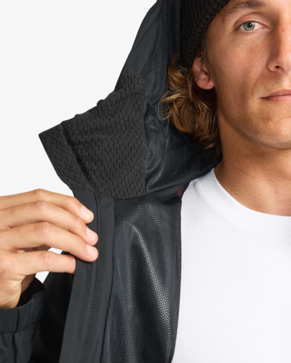 billabong, Rainstorm 10K - Veste shell pour Homme, BLACK (blk) Rainstorm 10K - Shell Jacket for Men  EBYJK00137