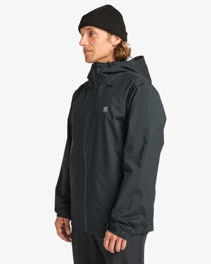 billabong, Rainstorm 10K - Veste shell pour Homme, BLACK (blk) Rainstorm 10K - Shell Jacket for Men  EBYJK00137