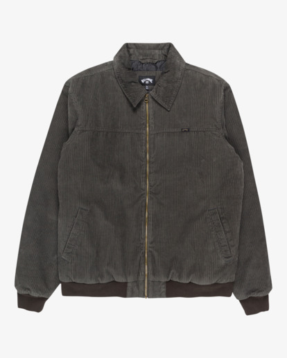 billabong, Smith - Veste isolante en velours côtelé pour Homme, RAVEN (rav) Smith - Mid Weight Insulated Jacket for Men  EBYJK00140