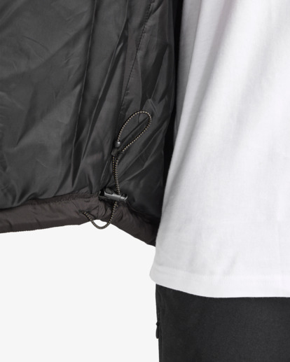 billabong, Journey Hooded - Veste légère matelassée avec capuche pour Homme, BLACK (blk) Journey Hooded - Quilted Lightweight Jacket With Hood for Men  EBYJK00145