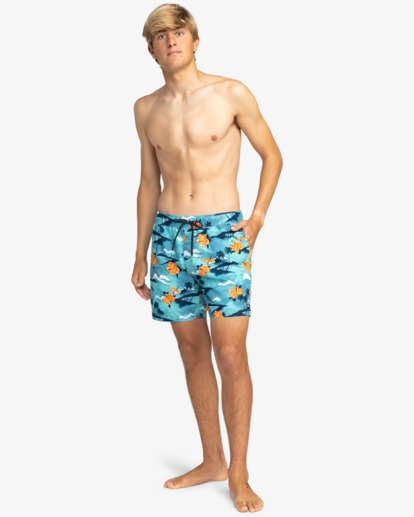 Island 16" - Layback Swim Shorts for Men  EBYJV00119