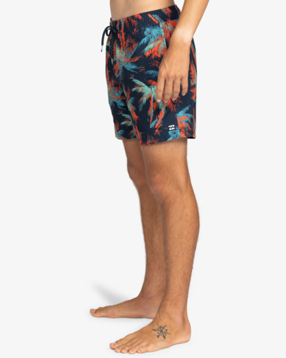 Island 16" - Layback Swim Shorts for Men  EBYJV00119