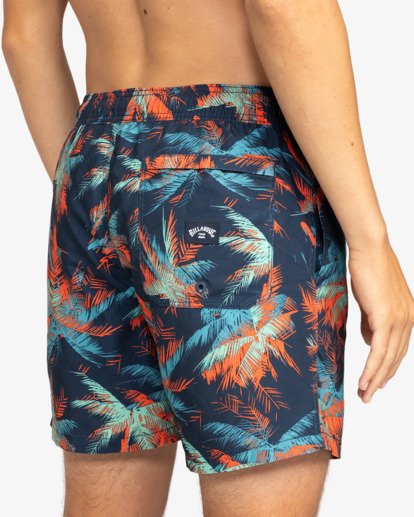 Island 16" - Layback Swim Shorts for Men  EBYJV00119
