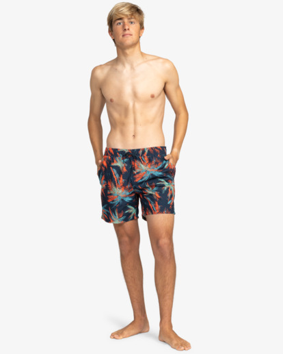 Island 16" - Layback Swim Shorts for Men  EBYJV00119