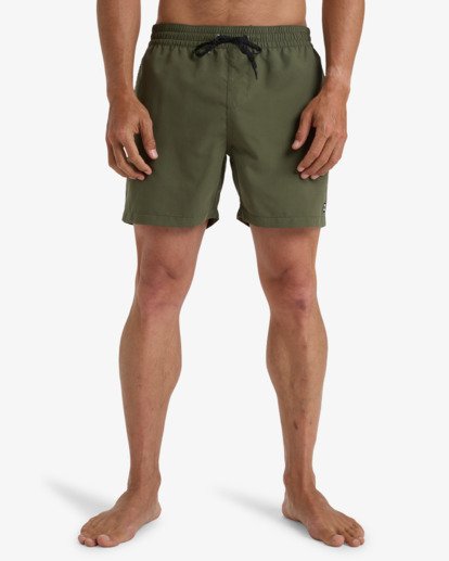 billabong, All Day 16" - Layback Swim Shorts for Men, MILITARY (mil) All Day 16" - Layback Swim Shorts for Men  EBYJV00134