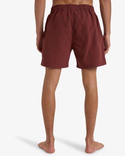 billabong, All Day 16" - Layback Swim Shorts for Men, WINE (rsd0) All Day 16" - Layback Swim Shorts for Men  EBYJV00134