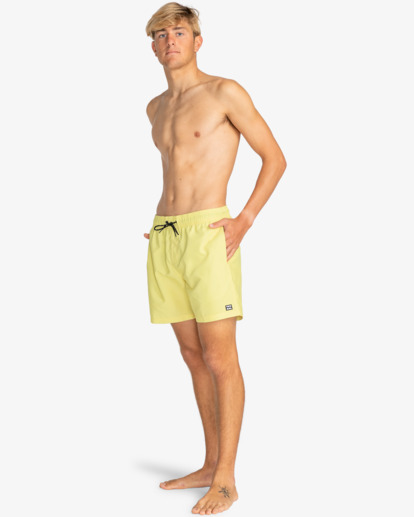 billabong, All Day 16" - Layback Swim Shorts for Men, SUNNY (yhl0) All Day 16" - Layback Swim Shorts for Men  EBYJV00134