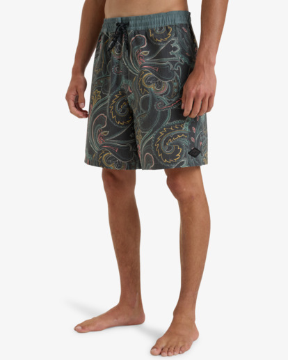 Wasted Times 18.5" - Swim Shorts for Men  EBYJV00139