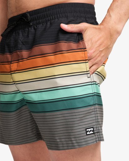 All Day Stripe Layback - Swim Shorts for Men  EBYJV00161