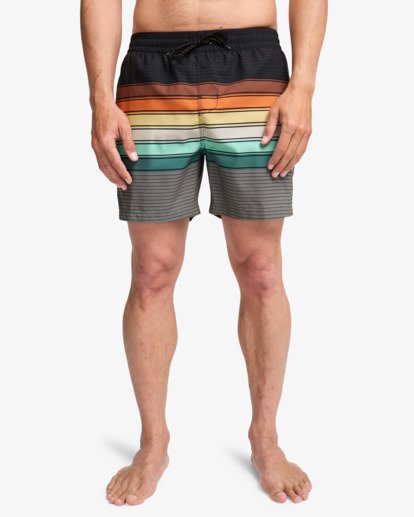 All Day Stripe Layback - Swim Shorts for Men  EBYJV00161