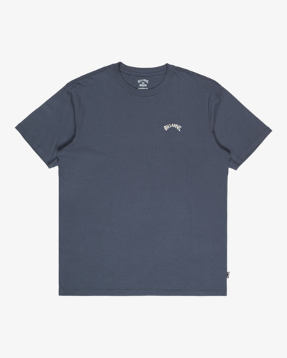 billabong, Arch Crew - Short Sleeve T-Shirt for Men, OMBRE BLUE (krq0) Arch Crew - Short Sleeve T-Shirt for Men  EBYKT00100