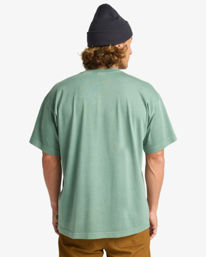 Og Wave Wave Washed - Short Sleeve T-Shirt for Men  EBYKT00113