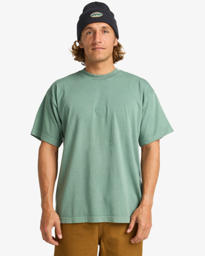 Og Wave Wave Washed - Short Sleeve T-Shirt for Men  EBYKT00113