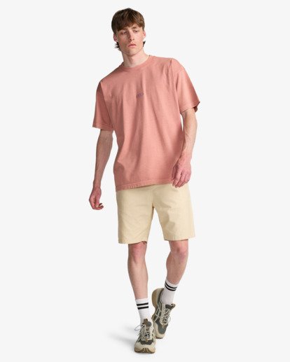 Og Wave Wave Washed - Short Sleeve T-Shirt for Men  EBYKT00113