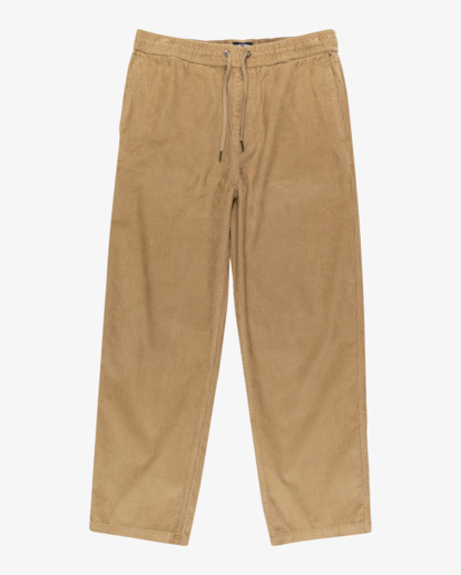 Larry Cord - Elasticated Waist Corduroy Trousers for Men  EBYNP00111