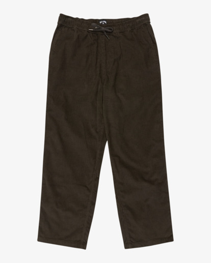 Larry Cord - Elasticated Waist Corduroy Trousers for Men  EBYNP00111