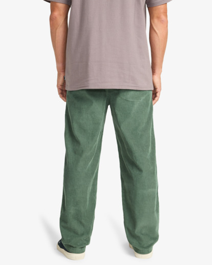 Larry Cord - Elasticated Waist Corduroy Trousers for Men  EBYNP00111