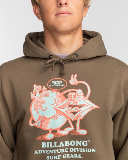 billabong, Take Care - Hoodie for Men, BARK (cpn0) Take Care - Hoodie for Men  EBYSF00138