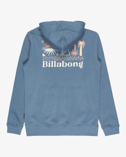 billabong, Foundation Po - Hoodie for Men, SLATE BLUE (bnd0) Foundation Po - Hoodie for Men  EBYSF00175