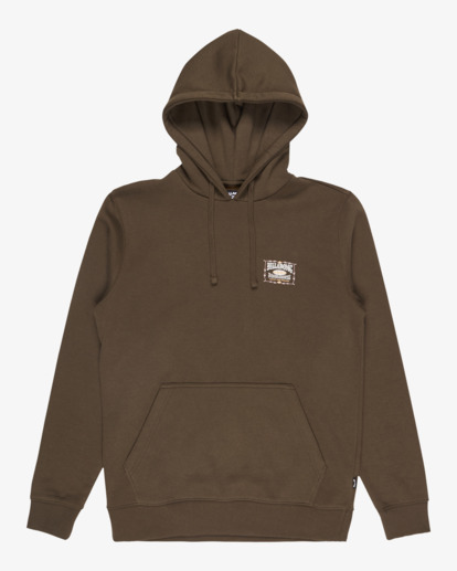 billabong, Foundation Po - Hoodie for Men, DARK CEDAR (csr0) Foundation Po - Hoodie for Men  EBYSF00175
