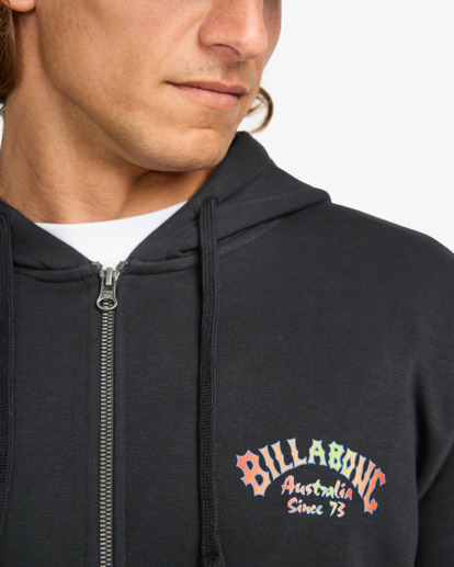 billabong, Foundation - Hoodie for Men, BLACK (blk) Foundation - Hoodie for Men  EBYSF00177