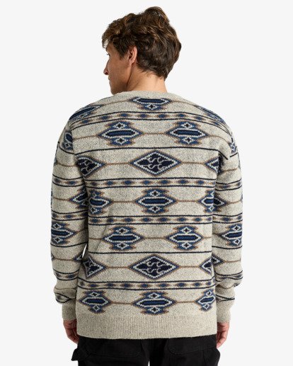 Ranchero - Crew Neck Jumper Made Of Recycled Acrylic And Wool Thread for Men  EBYSW00106