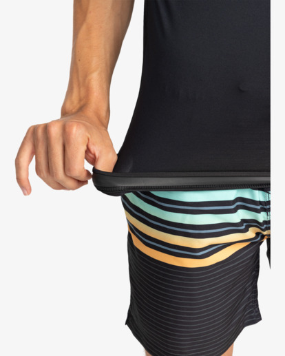 Contrast - Short Sleeve UPF 50 Rash Vest for Men  EBYWR00114