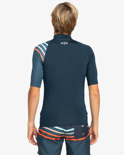 Contrast - Short Sleeve UPF 50 Rash Vest for Men  EBYWR00114