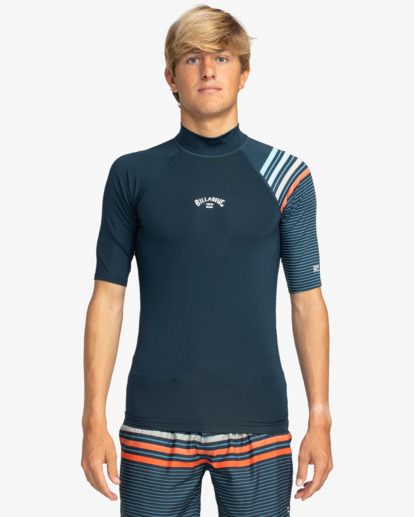 Contrast - Short Sleeve UPF 50 Rash Vest for Men  EBYWR00114