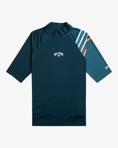 billabong, CONTRAST ALLOVER SS, AQUA (aqu) CONTRAST ALLOVER SS  EBYWR00115