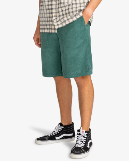 Larry Cord 20" - Corduroy Walk Shorts for Men  EBYWS00110