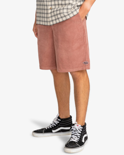 Larry Cord 20" - Corduroy Walk Shorts for Men  EBYWS00110