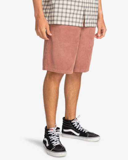 Larry Cord 20" - Corduroy Walk Shorts for Men  EBYWS00110