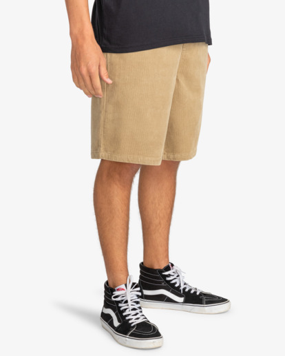 Larry Cord 20" - Corduroy Walk Shorts for Men  EBYWS00110