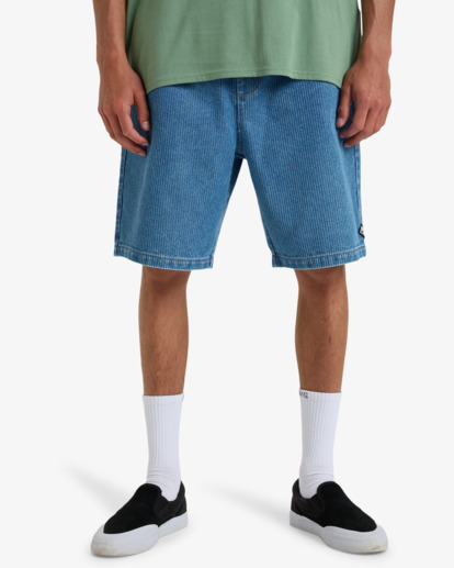 Larry 20" - Elastic Waist Walkshorts for Men  EBYWS00114