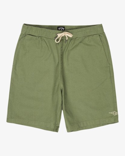 Larry Linen - Elasticated Shorts for Men  EBYWS00135