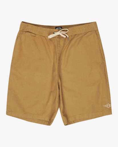 Larry Linen - Elasticated Shorts for Men  EBYWS00135